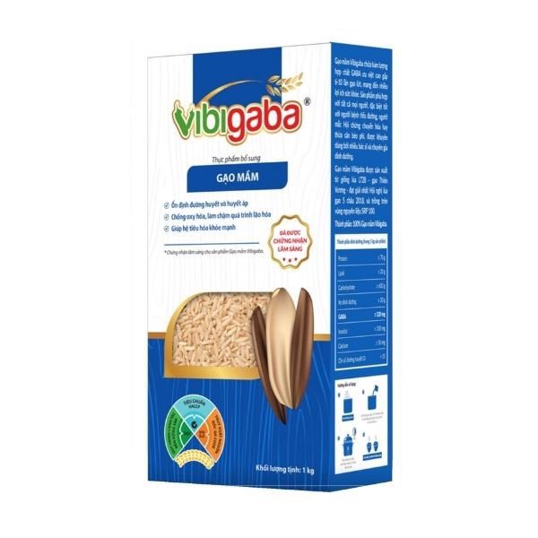 Gạo mầm Vibigaba hộp 1kg