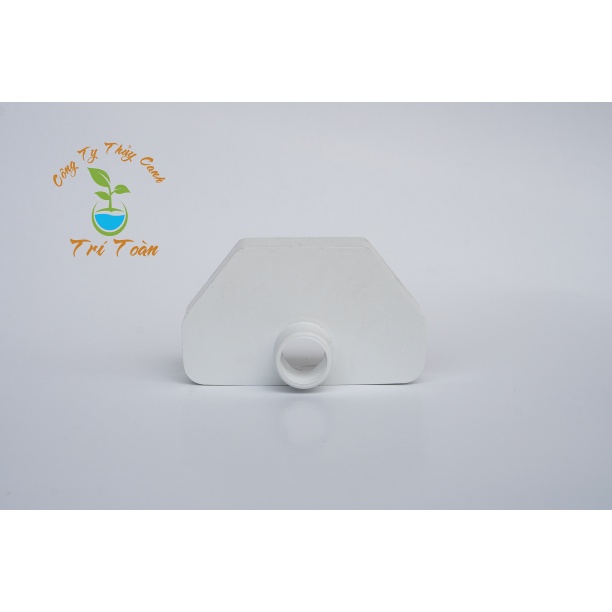 Bít thoát máng thủy canh loại nhỏ dùng trong giàn thủy canh hồi lưu 50x50x100