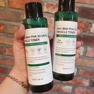 Nước Hoa Hồng Some By Mi AHA-BHA-PHA 30 Days Miracle Toner
