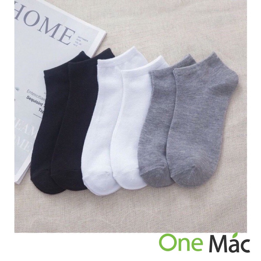 Tất thấp cổ thời trang Vớ trơn chống hôi chân dành cho nữ và nam đều ok.