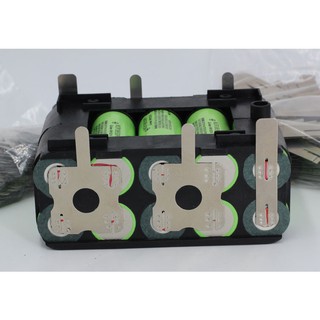 Combo kẽm hàn cell pin 5S-2P, size 0.15mm