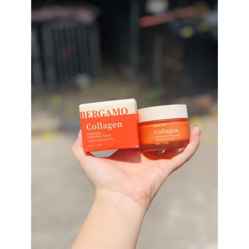 Kem Dưỡng Da Chuyên Sâu Bergamo Collagen Essential Intensive 50g BTS