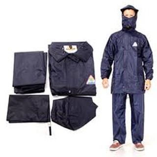 Áo mưa bộ vải dù siêu bền