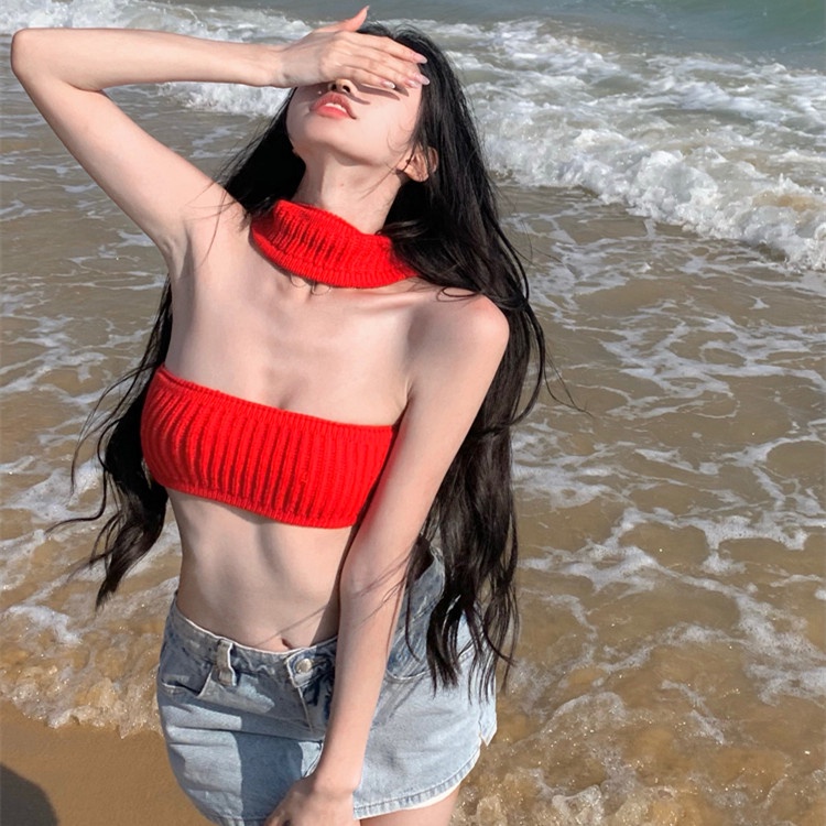 Áo Hai Dây Thời Trang Mùa Hè Quyến Rũ Dễ Phối Đồ Cho Nữ