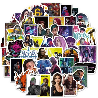 Sticker dán cao cấp Cyberpunk 2077 Cực COOL ms#175