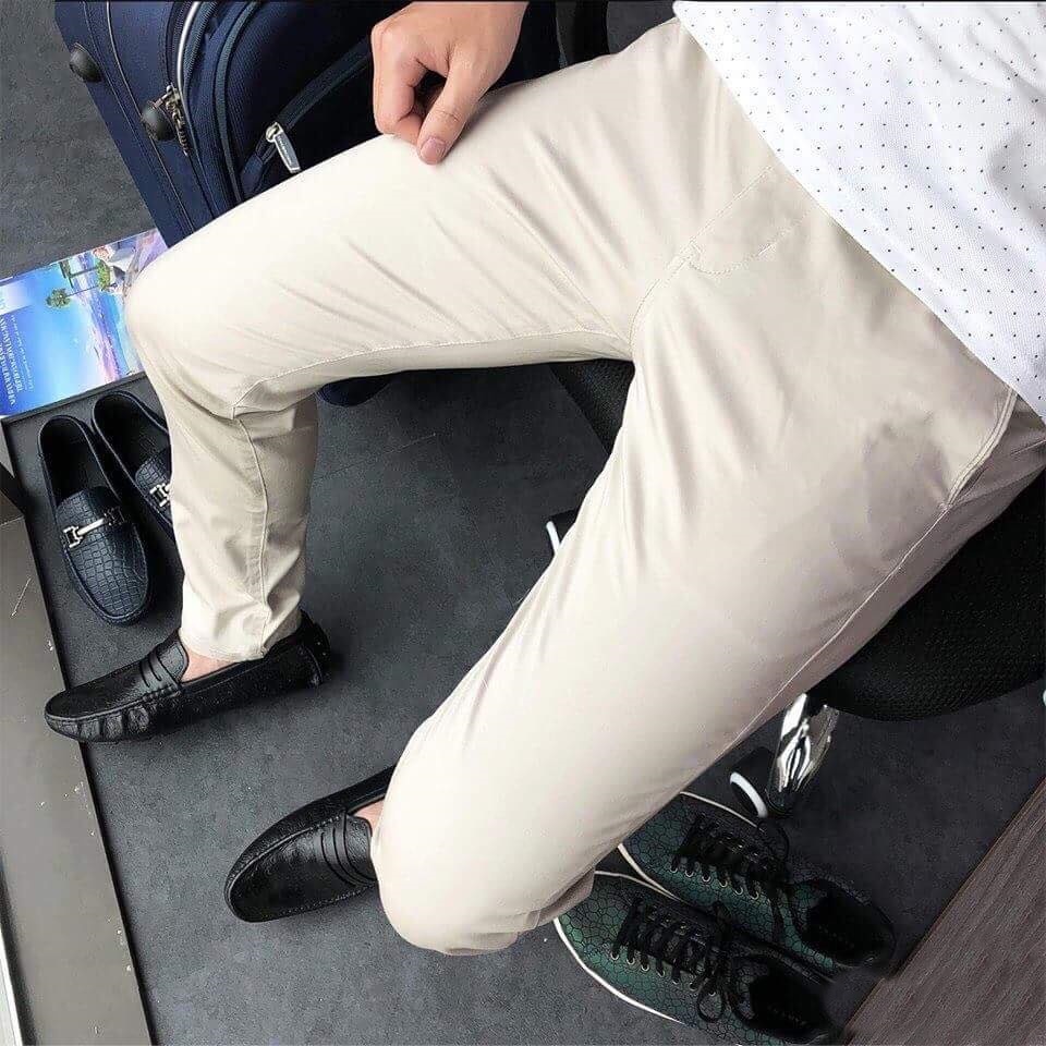 Quần kaki nam SLIMFIT  co giãn thoải mái  Cùng 1 loạt màu basic cho anh em phối đồ cực chuẩn