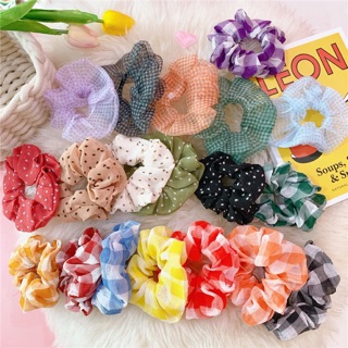 Cột Tóc Scrunchies Caro Lớn
