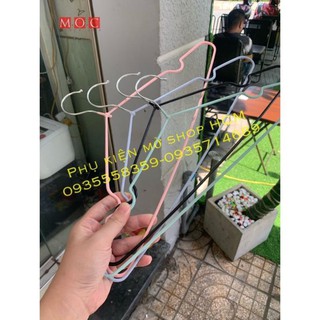 10 móc sắt bọc nhựa nhiều màu