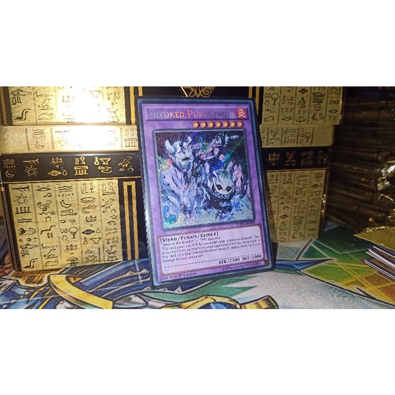 thẻ bài: Invoked Purgatrio - FUEN-EN030 - Secret Rare 1st Edition
