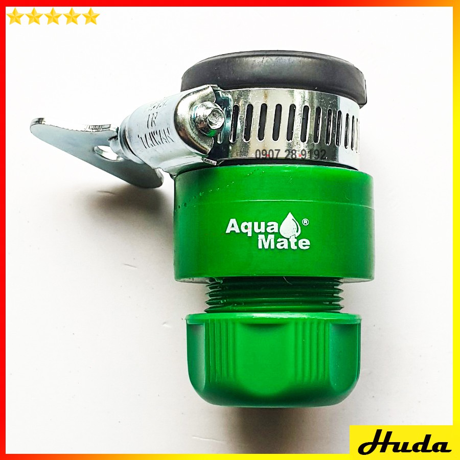 Khớp nối cổ dê vòi và ống nước mềm 16mm AQUAMATE W-3360