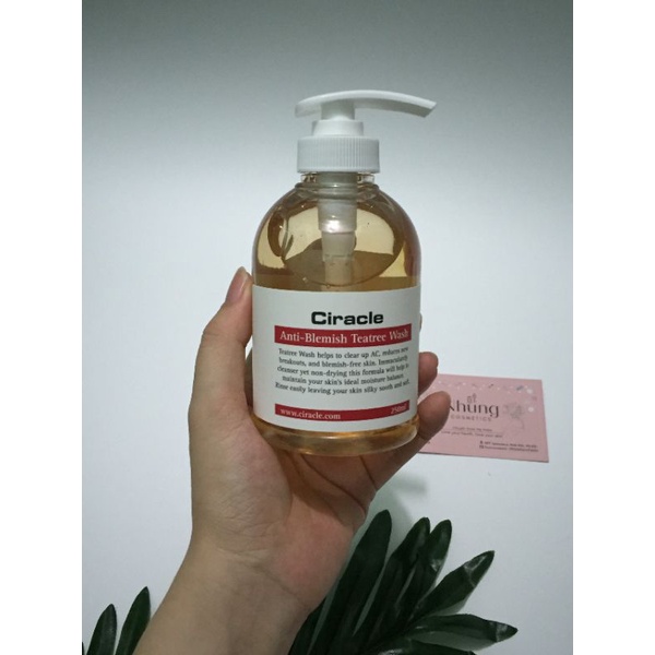 Sữa rửa mặt tràm trà Ciracle cho da dầu, mụn viêm | BigBuy360 - bigbuy360.vn