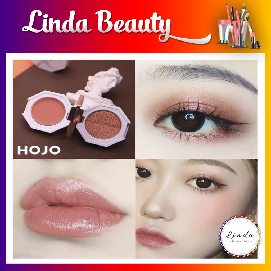 Phấn mắt kiêm má hồng 2 tầng vân đá Hojo Dear Marble hàng nội địa Trung | BigBuy360 - bigbuy360.vn