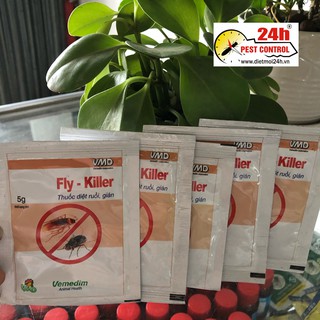 Thuốc diệt ruồi, gián Fly-Killer gói 5g