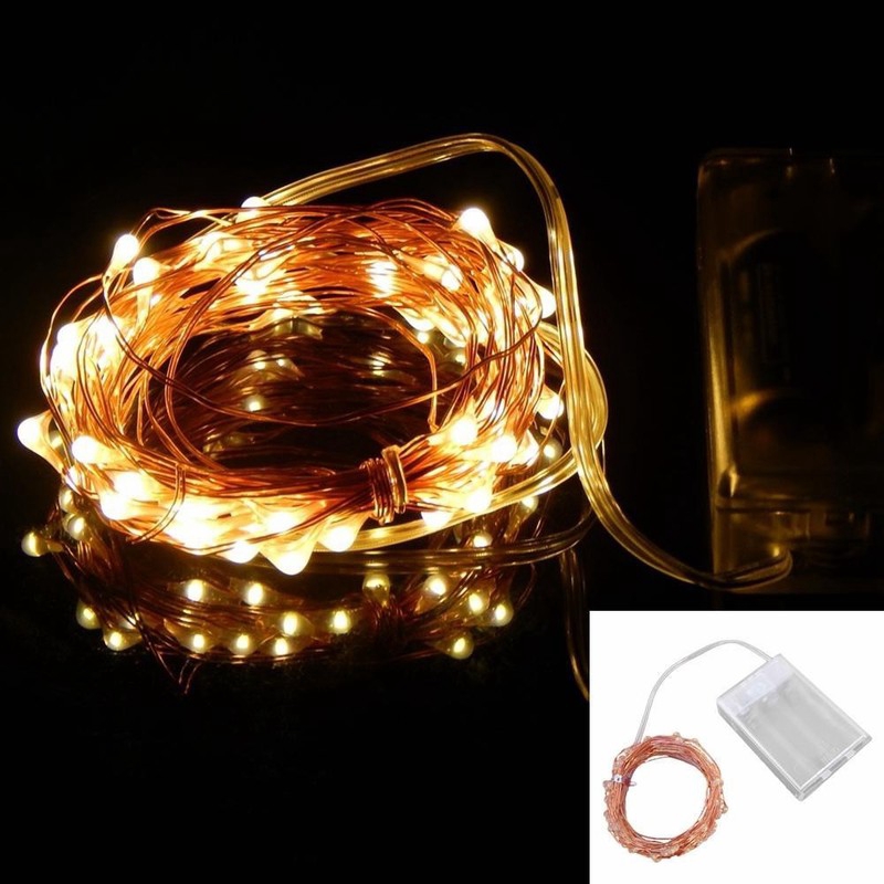 Dây đèn LED 100 bóng dùng trang trí