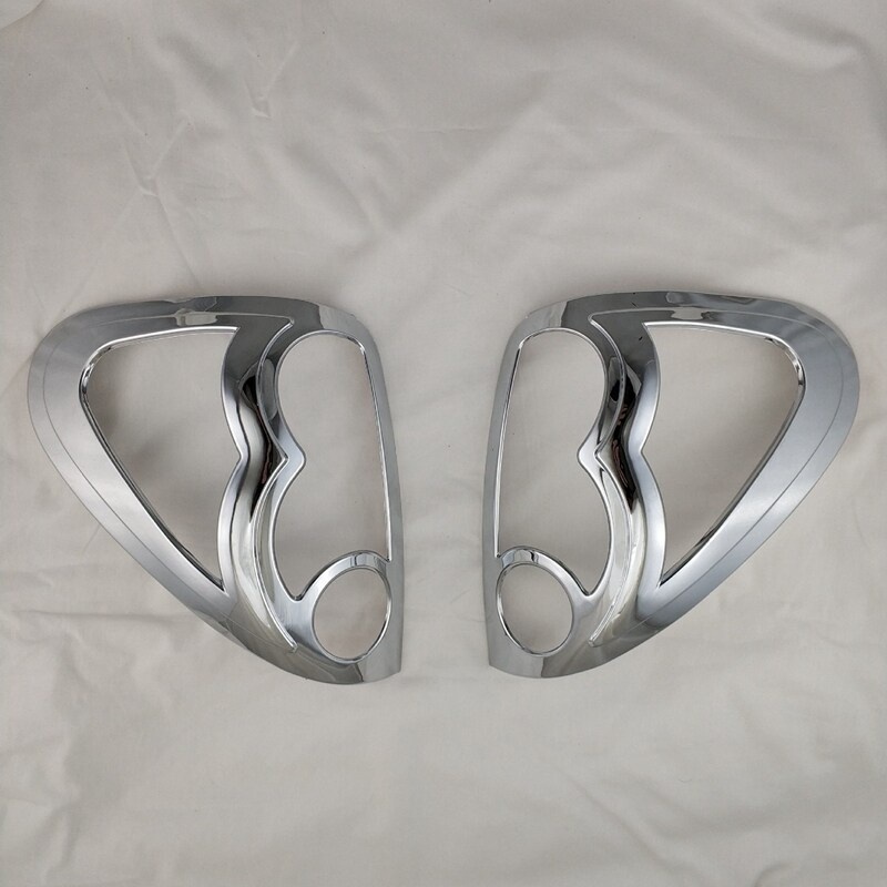 Viền bọc đèn đuôi xe hơi Mitsubishi Triton L200 2005-2011 bằng crom ABS