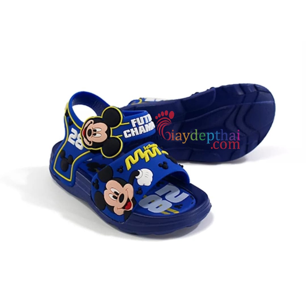 Giày sandal quai hậu Thái Lan Bé Trai Bé Gái chuột mickey Adda 32E13