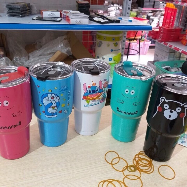 💖CHỌN MÀU💖 Ly Giữ Nhiệt Thái Lan 900ml - Tặng Kèm Ống Hút Inox + Túi Giữ Nhiệt + Nắp Chống Tràn + Cọ Rửa | BigBuy360 - bigbuy360.vn