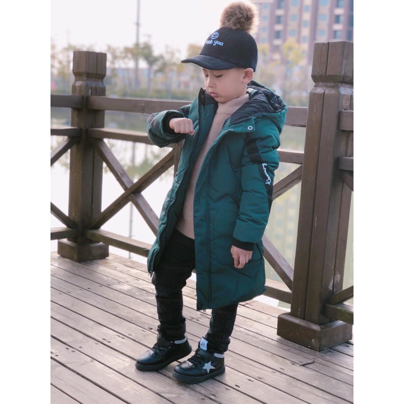 Áo khoác phao bé trai 15-55kg - thời trang baby boy