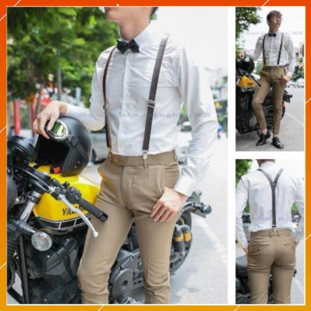 Xả Kho - dây đeo quần suspender  bản 1,5cm - 2.5cm VINTAGE-RETRO - chuyên dự event, kỉ yếu.