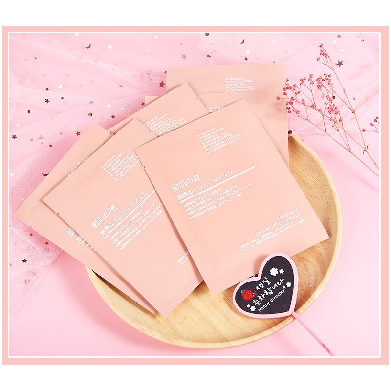 [NỘI ĐỊA TRUNG] Mặt Nạ Dưỡng Da Nhau Thai Cừu Tế Bào Gốc - Cuống Rốn Nhật Bản Rwine Beauty 40ml | BigBuy360 - bigbuy360.vn