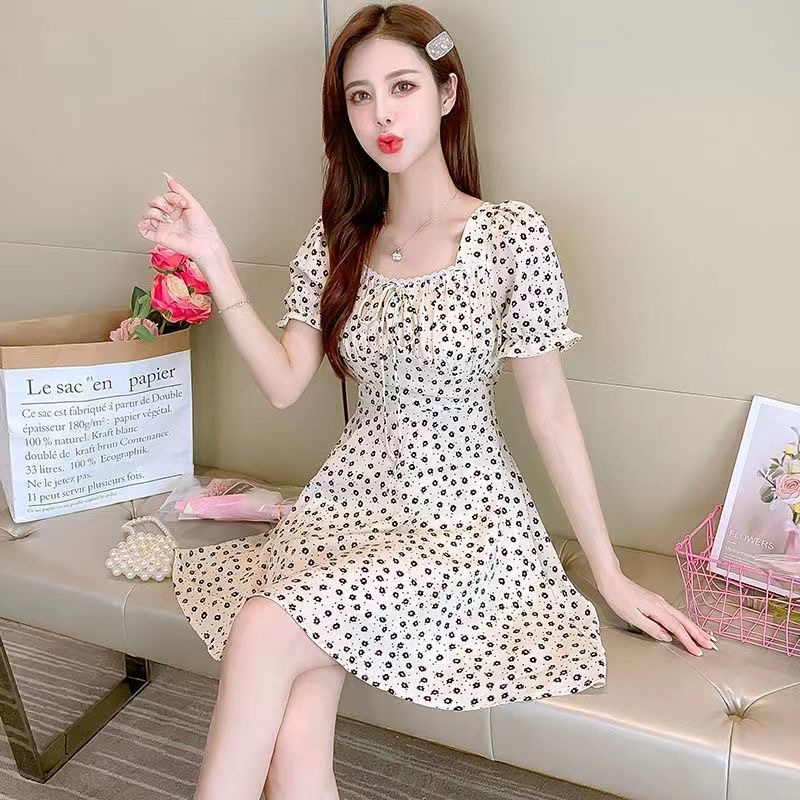Đầm Chấm Bi Thời Trang Mùa Hè Hàn Quốc Dành Cho Nữ
