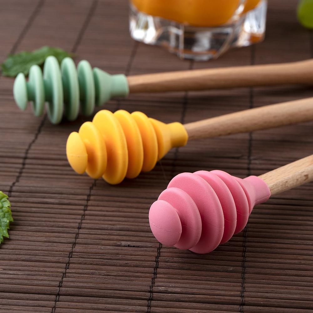 Que Khuấy Mật Ong Bằng Silicone Tiện Dụng Cho Nhà Bếp