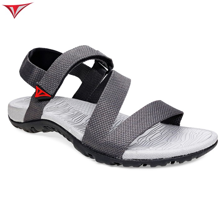 [Fullbox] Giày Sandal Nam Việt Thủy Quai Chéo Nam Ghi Xám - VT06