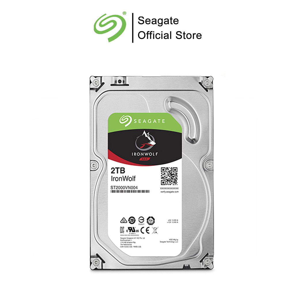 Ổ cứng cắm trong Seagate IronWolf 2TB ST2000VN004