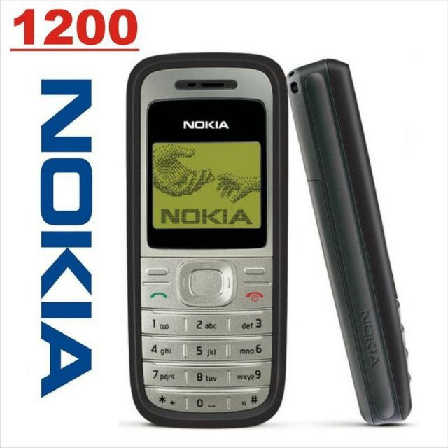 điện thoại nokia Điện thoại nokia 1200 - chính hãng cũ 99% ( BH 12T ) giao màu ngẫu nhiên