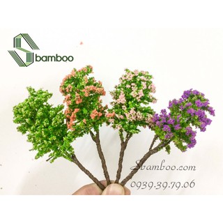CÂY MÔ HÌNH KIẾN TRÚC KẼM 12CM