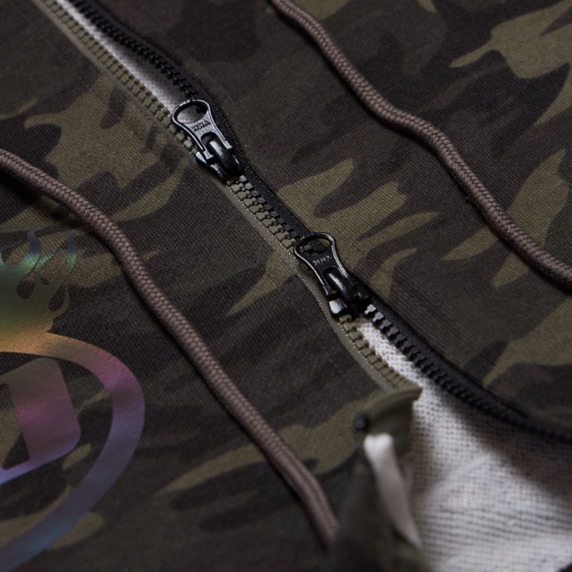 ÁO MÀU CAMO FLAME LOGO FULLZIP HOODIE | BigBuy360 - bigbuy360.vn