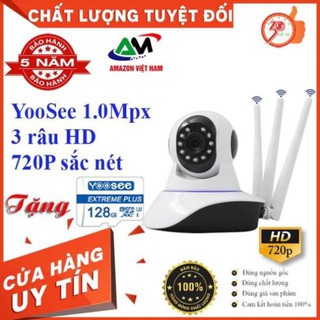 Camera wifi yoosee 3 râu 1.0mpx hd 720p