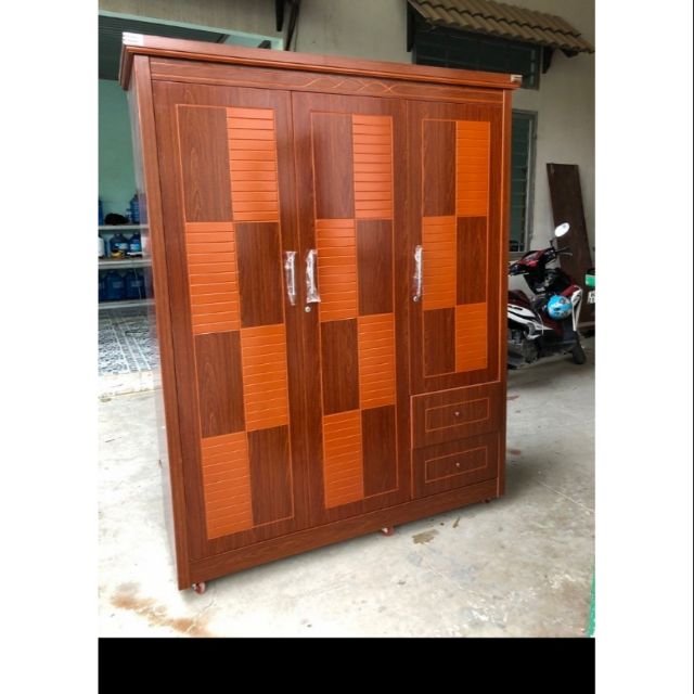 Tủ áo gỗ ép phủ melamin