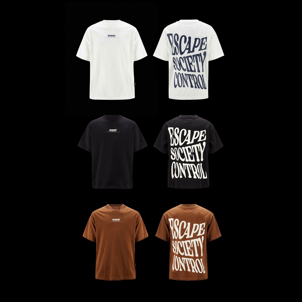 ÁO THUN ESCAPE TEE FORM OVERSIZE - 3 MÀU M/L/XL