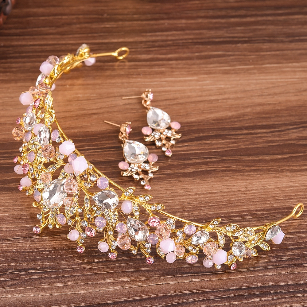 Vương Miện Công Chúa Đính Hạt Acrylic