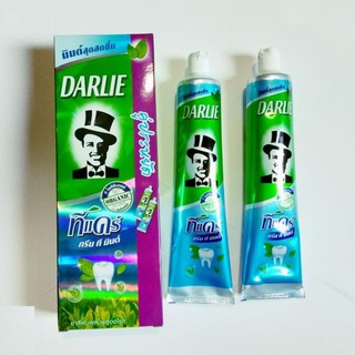 KEM ĐÁNH RĂNG DARLIE ÔNG TÂY TRÀ XANH 160G X 2 TUÝP