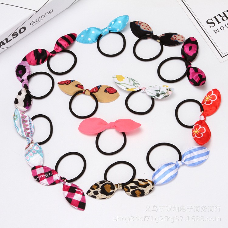 1 Dây Buộc Tóc Tai Thỏ Dễ Thương Cho Nữ