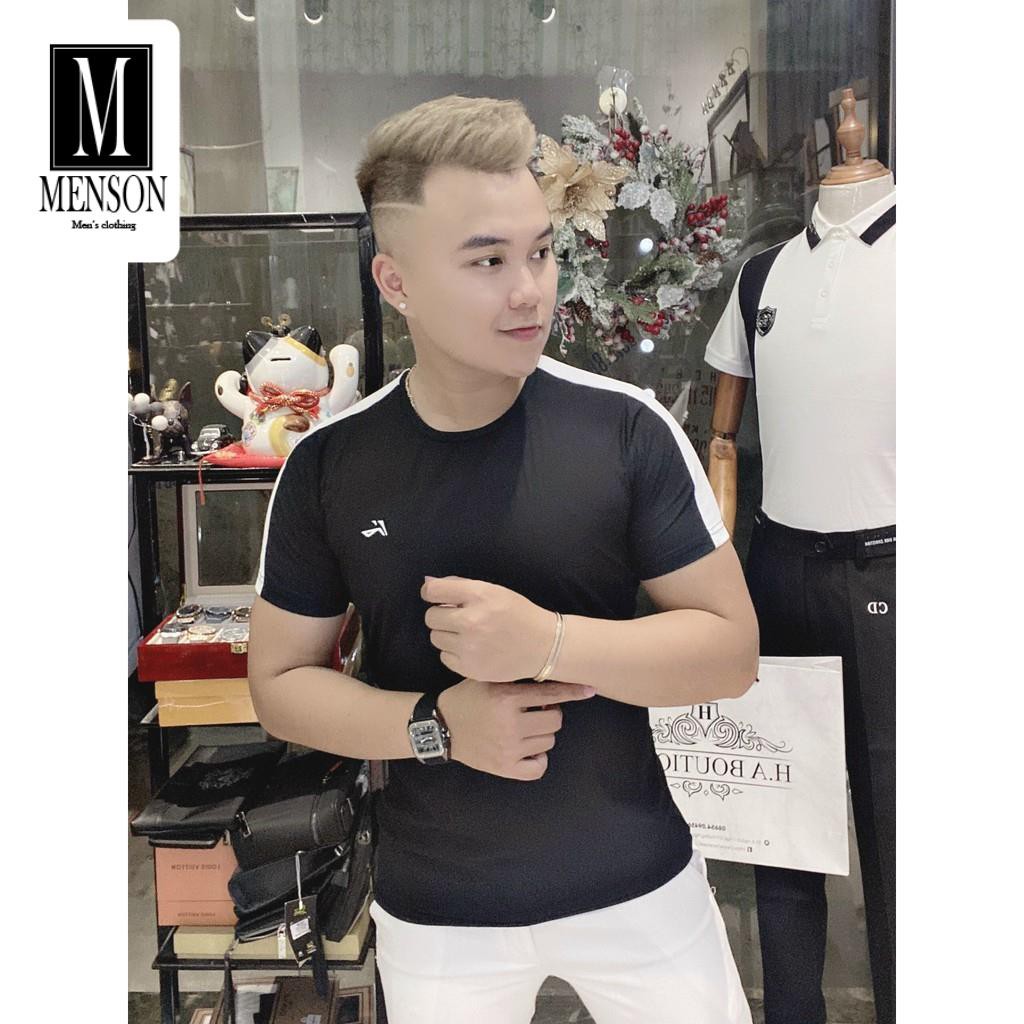 [Hàng Loại 1] Áo Thun Nam Cổ Tròn Chất Mát Lạnh - Áo Phông Nam Thể Thao Co Giãn Thoáng Mát Ôm Body MR1407