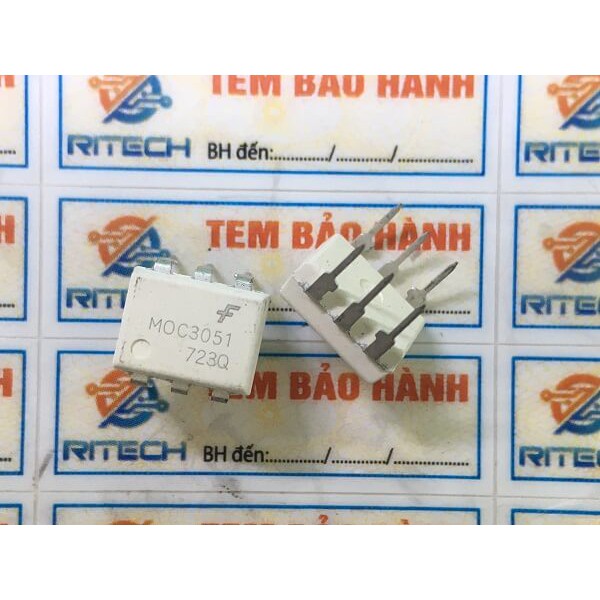 Combo 5 con MOC3051 DIP-6 opto điều khiển