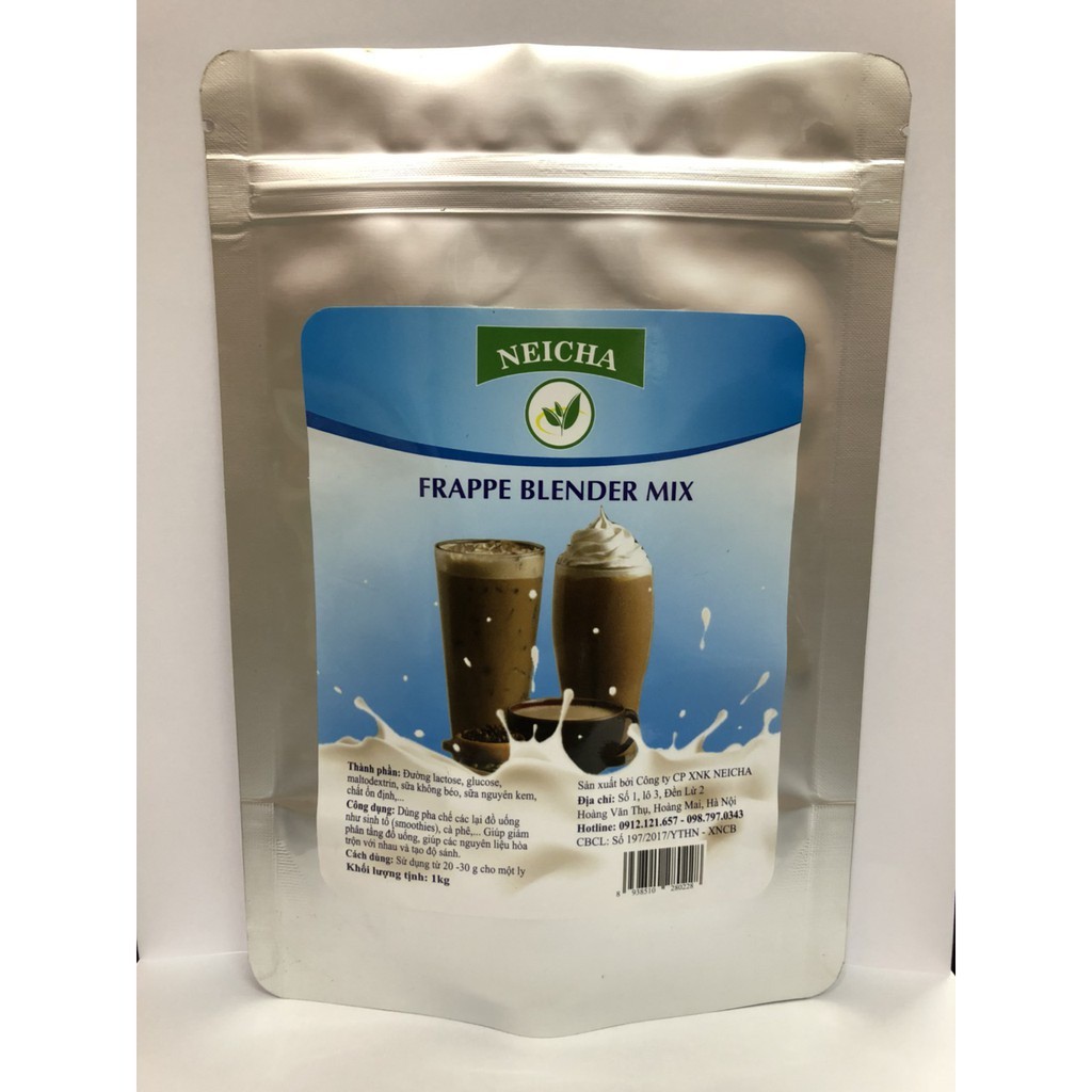 Bột Mix Frappe/ Bột Chống Tách Lớp Neicha 1Kg - Làm Đá Xay