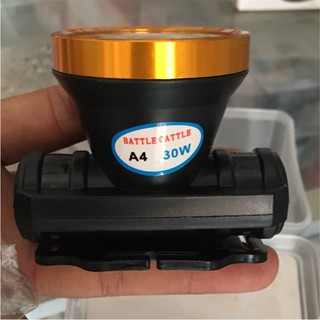 Đèn pin đội đầu 1 bóng siêu sáng chiếu xa