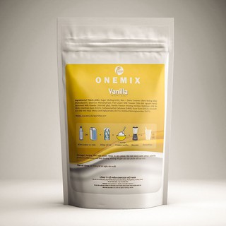 Bột mix (bột frappe) Onemix Vanilla túi 1kg