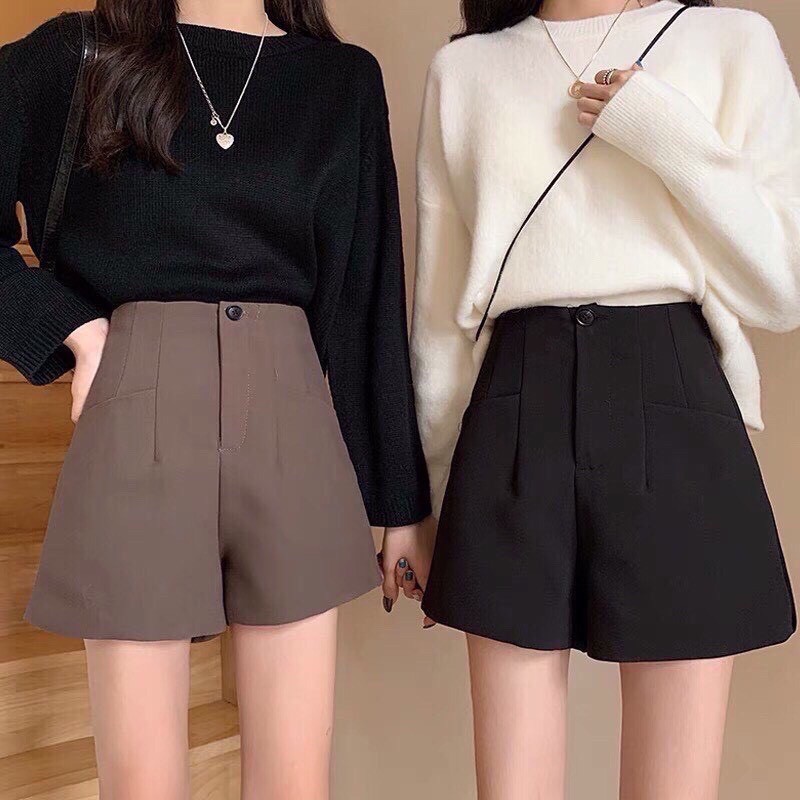 QUẦN SHORT NỮ khoá trước siêu Hot - 4basic