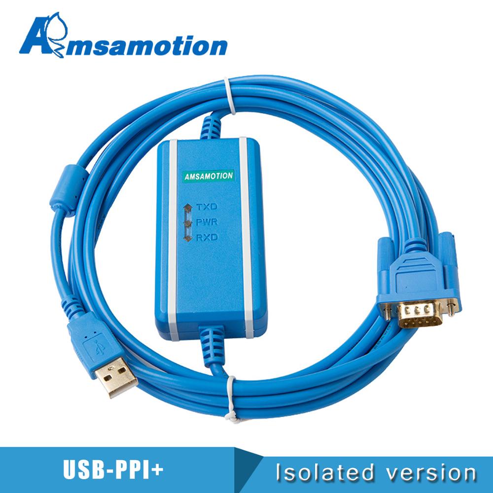 Z Dây Cáp Lập Trình usb-ppi plc Sang rs485 Chuyên Dụng Cho Sony s7-200 plc usb ppi