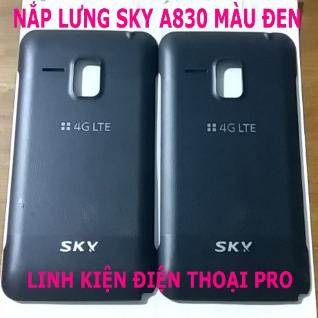 NẮP LƯNG SKY A830 MÀU ĐEN