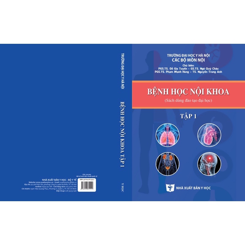 Sách - Bệnh học nội khoa tập 1 2022
