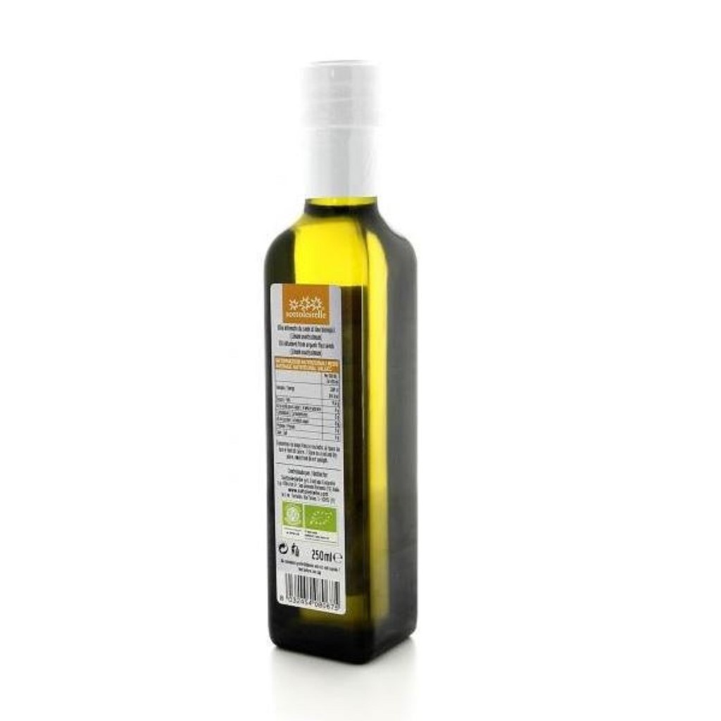 Dầu hạt lanh ép lạnh hữu cơ 250ml Sottolestelle Organic Flaxseed Oil
