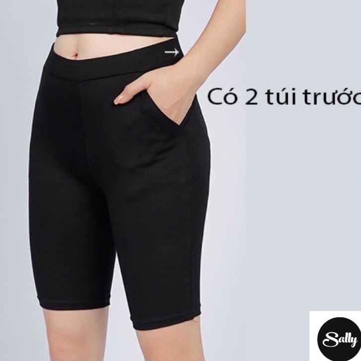 Quần legging ngắn nâng mông siêu hot