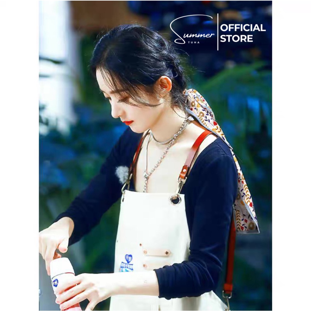 Khăn cho nữ buộc túi buộc tóc bện tóc đeo tay đeo cổ phong cách Hàn Quốc Cao Cấp- Summer