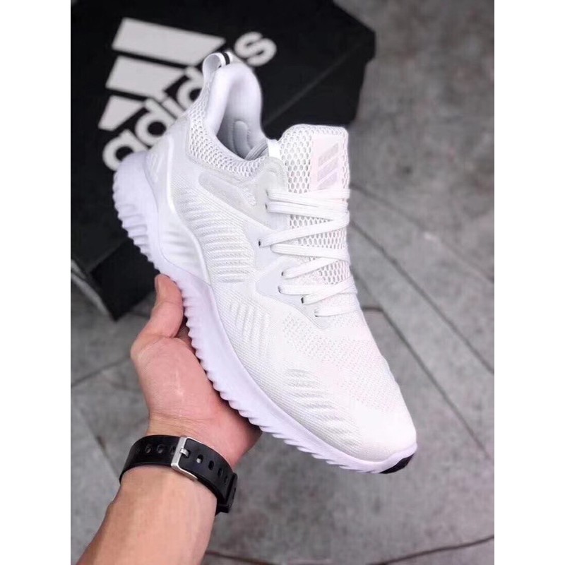 [SALE OFF 50% + FULLBOX] GIÀY THỂ THAO SNEAKER ALPHA 2018 FULL TRẮNG SIZE NAM NỮ HÀNG CAO CẤP HOT TREND